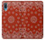 S3355 赤バンダナパターン Bandana Red Pattern Samsung Galaxy A04, Galaxy A02, M02 バックケース、フリップケース・カバー