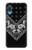 S3363 黒バンダナ Bandana Black Pattern Samsung Galaxy A04, Galaxy A02, M02 バックケース、フリップケース・カバー