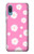 S3500 ピンクの花柄 Pink Floral Pattern Samsung Galaxy A04, Galaxy A02, M02 バックケース、フリップケース・カバー