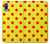 S3526 赤い水玉 Red Spot Polka Dot Samsung Galaxy A04, Galaxy A02, M02 バックケース、フリップケース・カバー