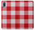 S3535 レッドギンガム Red Gingham Samsung Galaxy A04, Galaxy A02, M02 バックケース、フリップケース・カバー