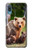 S3558 くまの家族 Bear Family Samsung Galaxy A04, Galaxy A02, M02 バックケース、フリップケース・カバー