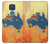 S2494 オーストラリア国旗地図ロックテクスチャ Australia Flag Map Rock Texture Motorola Moto G Play (2021) バックケース、フリップケース・カバー