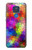 S3677 カラフルなレンガのモザイク Colorful Brick Mosaics Motorola Moto G Play (2021) バックケース、フリップケース・カバー