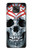S0223 吸血鬼 スカル タトゥー Vampire Skull Tattoo Motorola Moto G Power (2021) バックケース、フリップケース・カバー