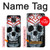 S0223 吸血鬼 スカル タトゥー Vampire Skull Tattoo Motorola Moto G Power (2021) バックケース、フリップケース・カバー