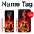 S0415 火ギター Fire Guitar Burn Motorola Moto G Power (2021) バックケース、フリップケース・カバー
