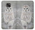 S1566 白フクロウ シロフクロウ Snowy Owl White Owl Motorola Moto G Power (2021) バックケース、フリップケース・カバー