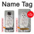 S1566 白フクロウ シロフクロウ Snowy Owl White Owl Motorola Moto G Power (2021) バックケース、フリップケース・カバー