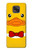 S2760 イエロー アヒル タキシード 漫画 Yellow Duck Tuxedo Cartoon Motorola Moto G Power (2021) バックケース、フリップケース・カバー