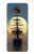 S2897 海賊船 ムーン・ナイト Pirate Ship Moon Night Motorola Moto G Power (2021) バックケース、フリップケース・カバー