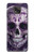 S3582 紫の頭蓋骨 Purple Sugar Skull Motorola Moto G Power (2021) バックケース、フリップケース・カバー