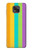 S3678 カラフルなレインボーバーティカル Colorful Rainbow Vertical Motorola Moto G Power (2021) バックケース、フリップケース・カバー