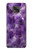 S3713 パープルクォーツアメジストグラフィックプリント Purple Quartz Amethyst Graphic Printed Motorola Moto G Power (2021) バックケース、フリップケース・カバー