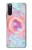 S3709 ピンクギャラクシー Pink Galaxy Sony Xperia 10 III バックケース、フリップケース・カバー
