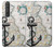S1962 海図 Nautical Chart Sony Xperia 1 III バックケース、フリップケース・カバー