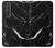 S2895 ブラックマーブルグラフィックプリント Black Marble Graphic Printed Sony Xperia 1 III バックケース、フリップケース・カバー