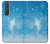 S2923 氷の魔法 Frozen Snow Spell Magic Sony Xperia 1 III バックケース、フリップケース・カバー