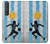 S2977 アルゼンチンサッカー Argentina Football Soccer Flag Sony Xperia 1 III バックケース、フリップケース・カバー