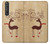 S3081 トナカイ Wooden Raindeer Graphic Printed Sony Xperia 1 III バックケース、フリップケース・カバー