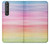 S3507 カラフルな虹 パステル Colorful Rainbow Pastel Sony Xperia 1 III バックケース、フリップケース・カバー