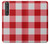 S3535 レッドギンガム Red Gingham Sony Xperia 1 III バックケース、フリップケース・カバー