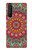 S3694 ヒッピーアートパターン Hippie Art Pattern Sony Xperia 1 III バックケース、フリップケース・カバー