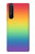 S3698 LGBTグラデーションプライドフラグ LGBT Gradient Pride Flag Sony Xperia 1 III バックケース、フリップケース・カバー