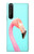 S3708 ピンクのフラミンゴ Pink Flamingo Sony Xperia 1 III バックケース、フリップケース・カバー