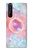 S3709 ピンクギャラクシー Pink Galaxy Sony Xperia 1 III バックケース、フリップケース・カバー