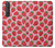 S3719 いちご柄 Strawberry Pattern Sony Xperia 1 III バックケース、フリップケース・カバー