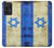 S2614 イスラエルの古い旗 Israel Old Flag Samsung Galaxy A52, Galaxy A52 5G バックケース、フリップケース・カバー