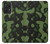 S2877 グリーンスネークスキン グラフィックプリント Green Snake Skin Graphic Printed Samsung Galaxy A52, Galaxy A52 5G バックケース、フリップケース・カバー