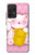 S3025 招き猫 Pink Maneki Neko Lucky Cat Samsung Galaxy A52, Galaxy A52 5G バックケース、フリップケース・カバー