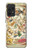 S3145 コンステレーションスタースカイマップ Antique Constellation Star Sky Map Samsung Galaxy A52, Galaxy A52 5G バックケース、フリップケース・カバー