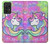 S3264 パステルユニコーン Pastel Unicorn Samsung Galaxy A52, Galaxy A52 5G バックケース、フリップケース・カバー