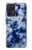 S3439 インディゴタイダイ Fabric Indigo Tie Dye Samsung Galaxy A52, Galaxy A52 5G バックケース、フリップケース・カバー