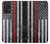 S3687 消防士細い赤い線アメリカの国旗 Firefighter Thin Red Line American Flag Samsung Galaxy A52, Galaxy A52 5G バックケース、フリップケース・カバー