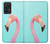 S3708 ピンクのフラミンゴ Pink Flamingo Samsung Galaxy A52, Galaxy A52 5G バックケース、フリップケース・カバー