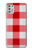 S3535 レッドギンガム Red Gingham Motorola Moto G Stylus (2021) バックケース、フリップケース・カバー