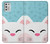 S3542 かわいい猫漫画 Cute Cat Cartoon Motorola Moto G Stylus (2021) バックケース、フリップケース・カバー