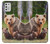 S3558 くまの家族 Bear Family Motorola Moto G Stylus (2021) バックケース、フリップケース・カバー