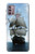 S1096 海で帆船 Sailing Ship in an Ocean Motorola Moto G30, G20, G10 バックケース、フリップケース・カバー