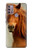 S1595 美しいブラウン馬 Beautiful Brown Horse Motorola Moto G30, G20, G10 バックケース、フリップケース・カバー