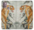 S1934 虎絵画 Tiger Painting Motorola Moto G30, G20, G10 バックケース、フリップケース・カバー