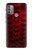 S2879 レッドアロワナのスケール Red Arowana Fish Scale Motorola Moto G30, G20, G10 バックケース、フリップケース・カバー