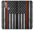 S3472 消防士細い赤線旗 Firefighter Thin Red Line Flag Motorola Moto G30, G20, G10 バックケース、フリップケース・カバー