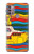 S3599 ヒッピーイエローサブマリン Hippie Submarine Motorola Moto G30, G20, G10 バックケース、フリップケース・カバー