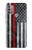 S3687 消防士細い赤い線アメリカの国旗 Firefighter Thin Red Line American Flag Motorola Moto G30, G20, G10 バックケース、フリップケース・カバー