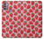 S3719 いちご柄 Strawberry Pattern Motorola Moto G30, G20, G10 バックケース、フリップケース・カバー